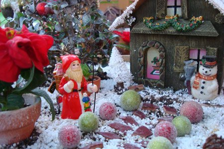 Miniature Christmas Fairy Garden Accessories